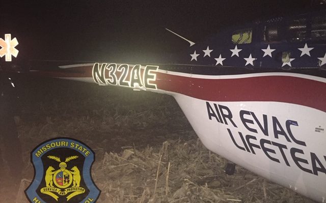 Helicopter Makes Hard Landing South of Moberly