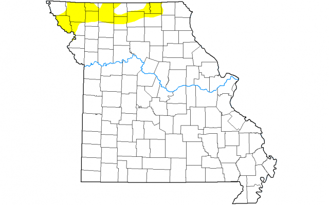 Abnormally Dry Conditions Reappear Across Northern Missouri