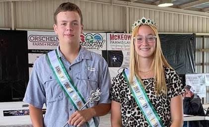 Randolph County 4-H King and Queen