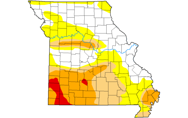 Improvement In Drought Conditions To The South, But Dryness Creeping North