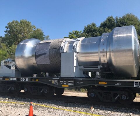 Moberly Hosts Simulated Train Crash Involving Nuclear Fuel Shipping Container