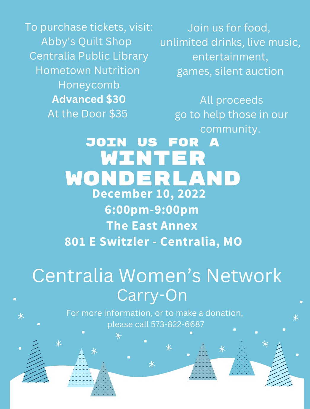 <h1 class="tribe-events-single-event-title">Winter Wonderland Carry-On Silent Auction</h1>