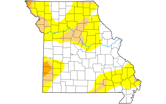 Just Over Half Of Missouri Returns To Normal Dryness