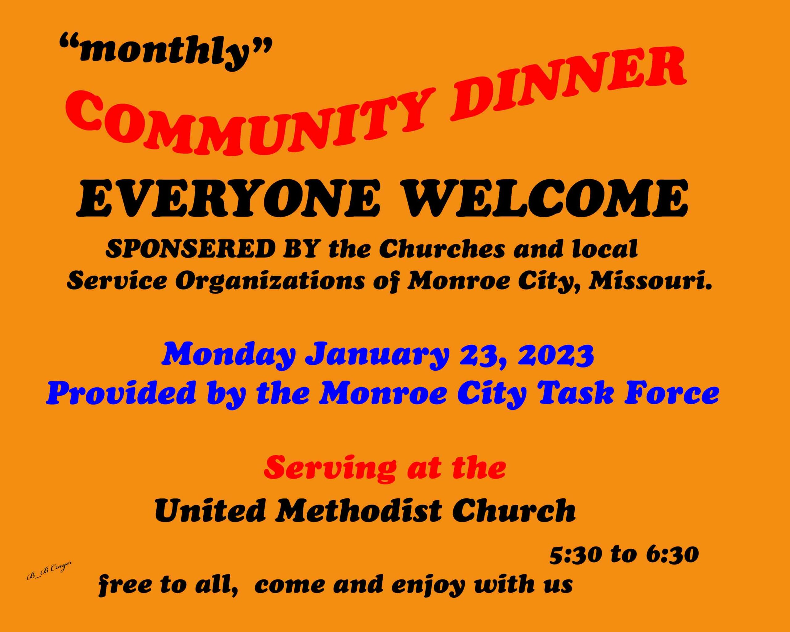 <h1 class="tribe-events-single-event-title">Community Dinner</h1>