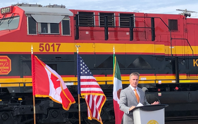 “Final Spike” Commemorates Merger Of Canadian Pacific, KC Southern