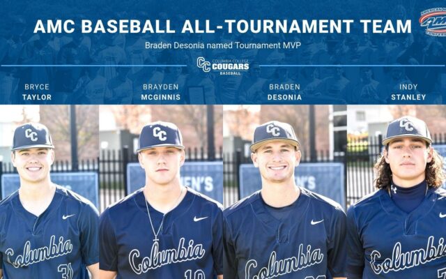 Columbia College Baseball Places Four to All-Tournament Team, Desonia Named MVP