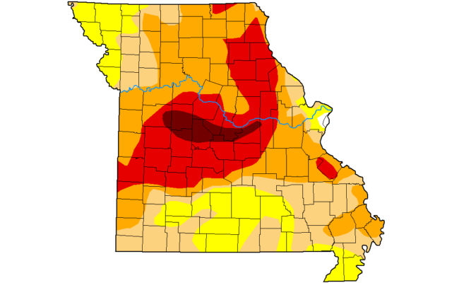 Exceptional Drought Arrives In Central Missouri