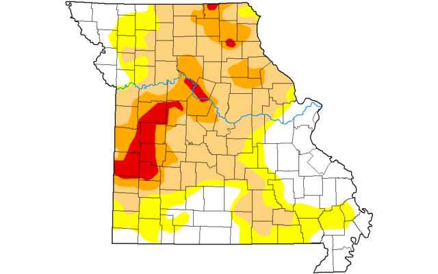 Even Amid Excessive Heat, Drought Monitor Shows Improvement In Northeast Missouri