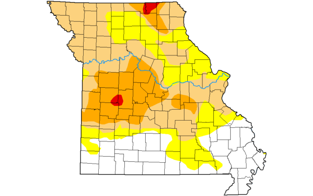 Drought Eases For Part Of Western Missouri, But Picks Back Up In North
