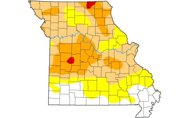17 Percent of Missouri Thankful To Not Be Experiencing Drought, Abnormal Dryness