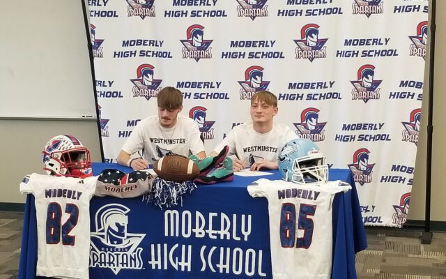 James Brothers Sign With Westminster Football