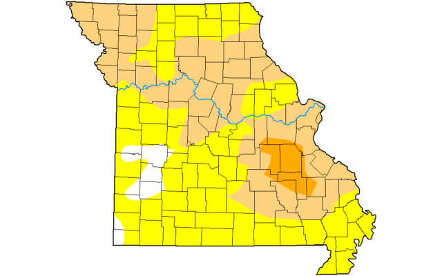 Improvements in Southern Missouri Offset By More Drought In The North